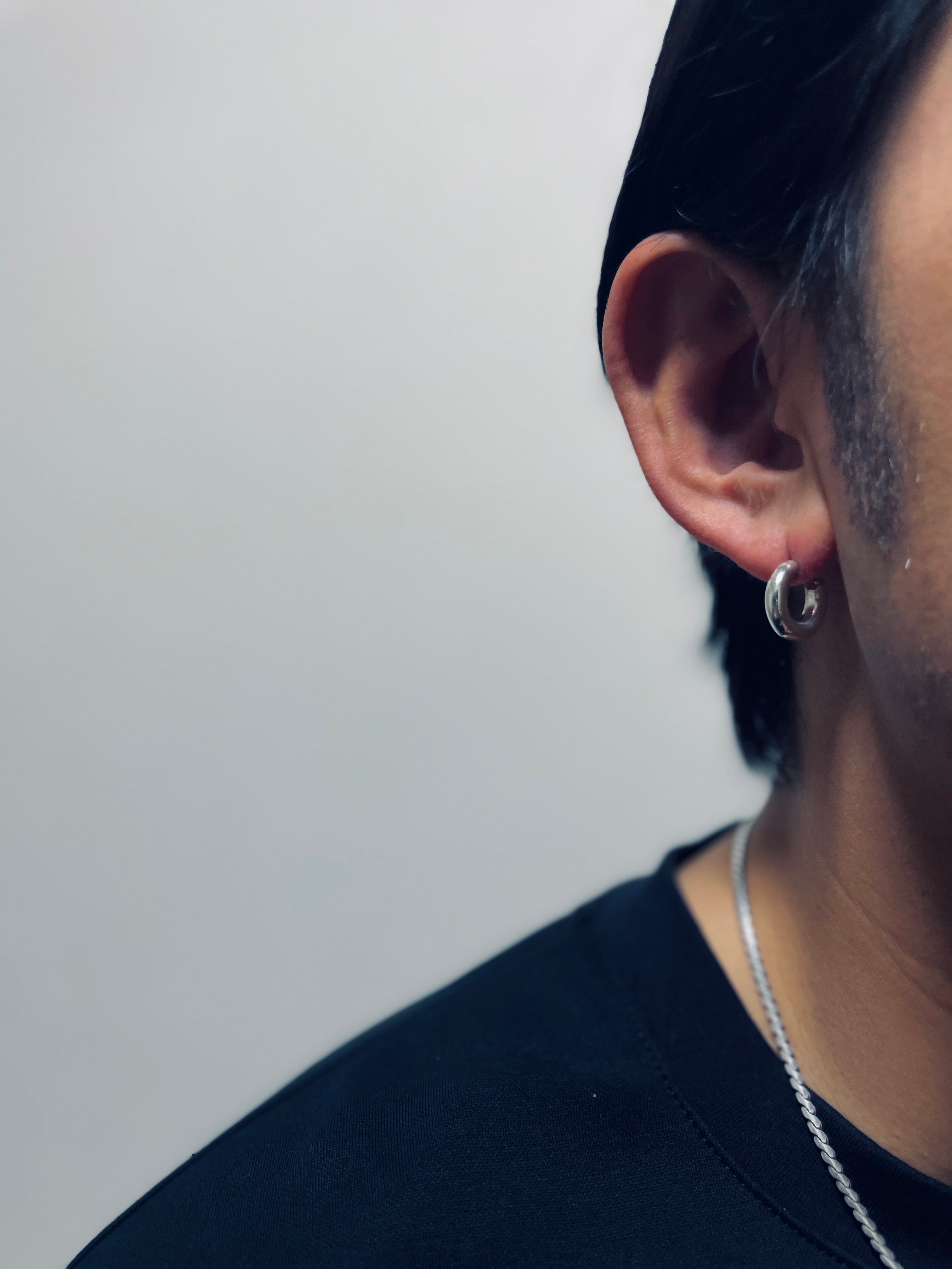 meian メイアン / sterling silver " fat pierce " ファットピアス