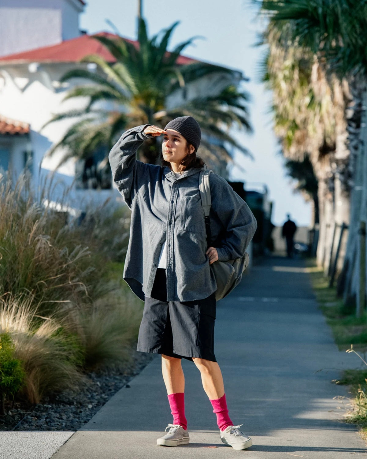 ROTOTO ロトト / WASHI & RECYCLED COTTON RIB CREW SOCKS ワシリサイクルコットンリブクルーソックス