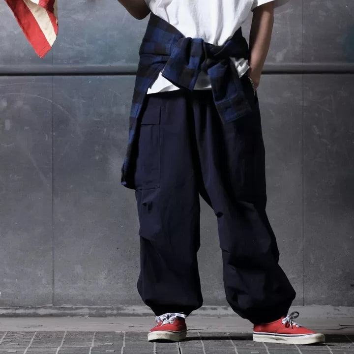 IMPRESTORE インプレストア / RANDY RIP | EASY TROUSERS ランディーリップイージートラウザーズ (NAVY ネイビー)