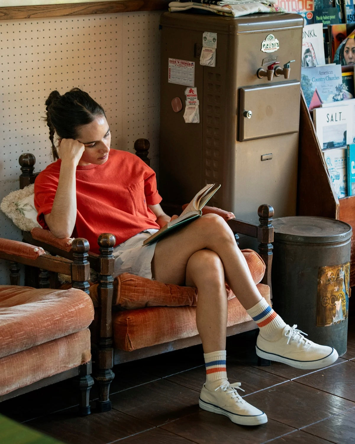 ROTOTO ロトト / RETRO ATHLETIC ANKLE SOCKS レトロアスレチック アンクルソックス