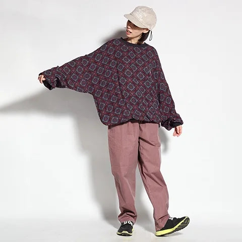 ALDIES アールディーズ / Tehran Big Crew Neck テヘランビッグクルーネック (NAVY ネイビー)