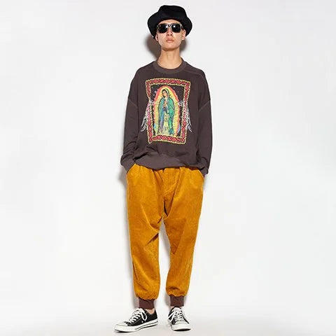 ALDIES アールディーズ / Rosary Funny Sweat ロザリーファニースウェット (CHARCOAL チャコール)