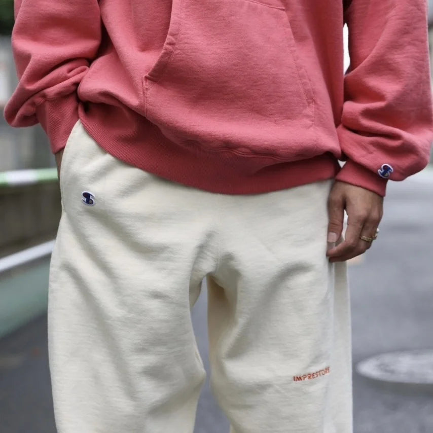 IMPRESTORE インプレストア / Mouth | ORIGINAL SWEAT  PANTS オリジナルスウェットパンツ (WHITE ホワイト)