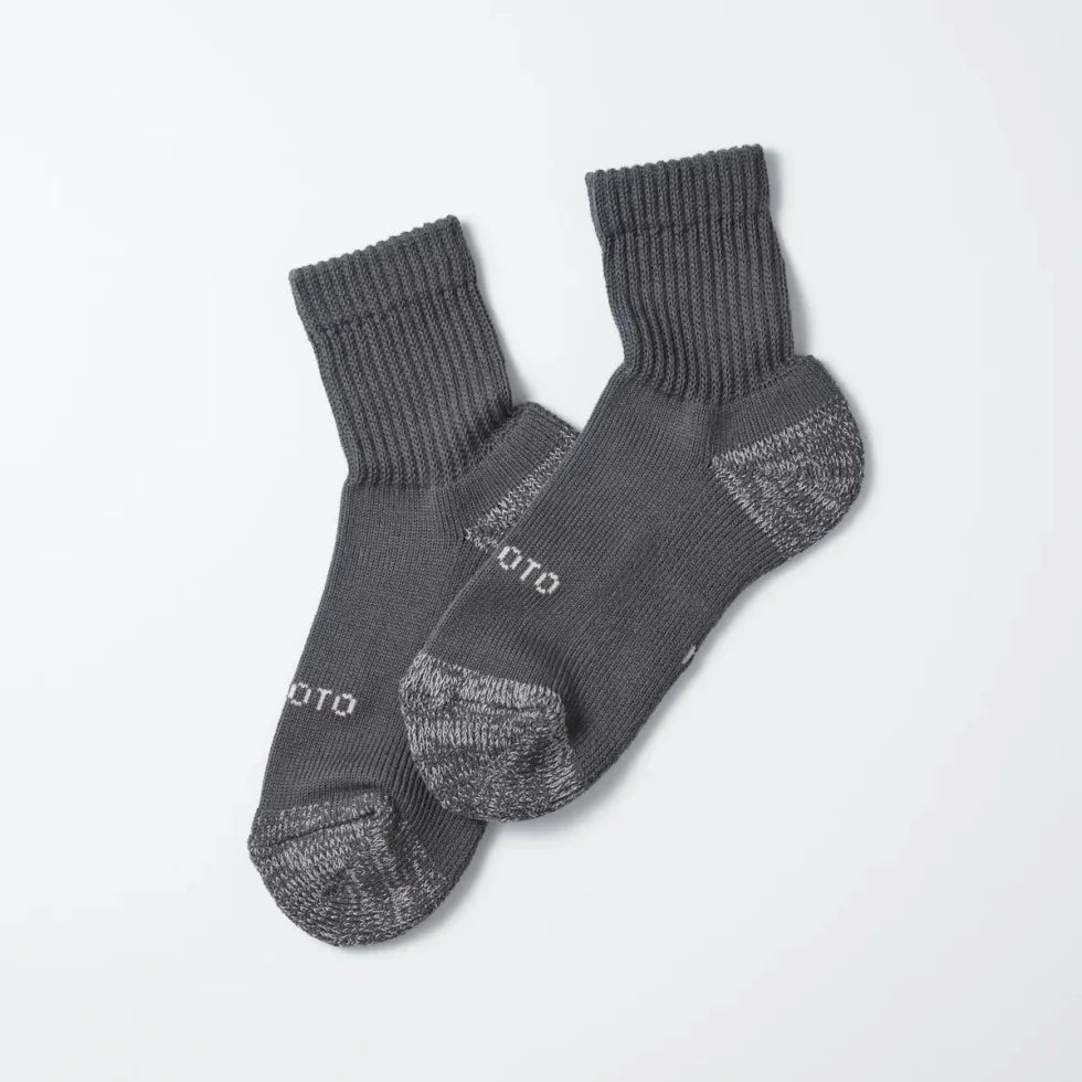 ROTOTO ロトト / EVERYDAY PILE MINI CREW SOCKS エブリデイパイルミニクルーソックス