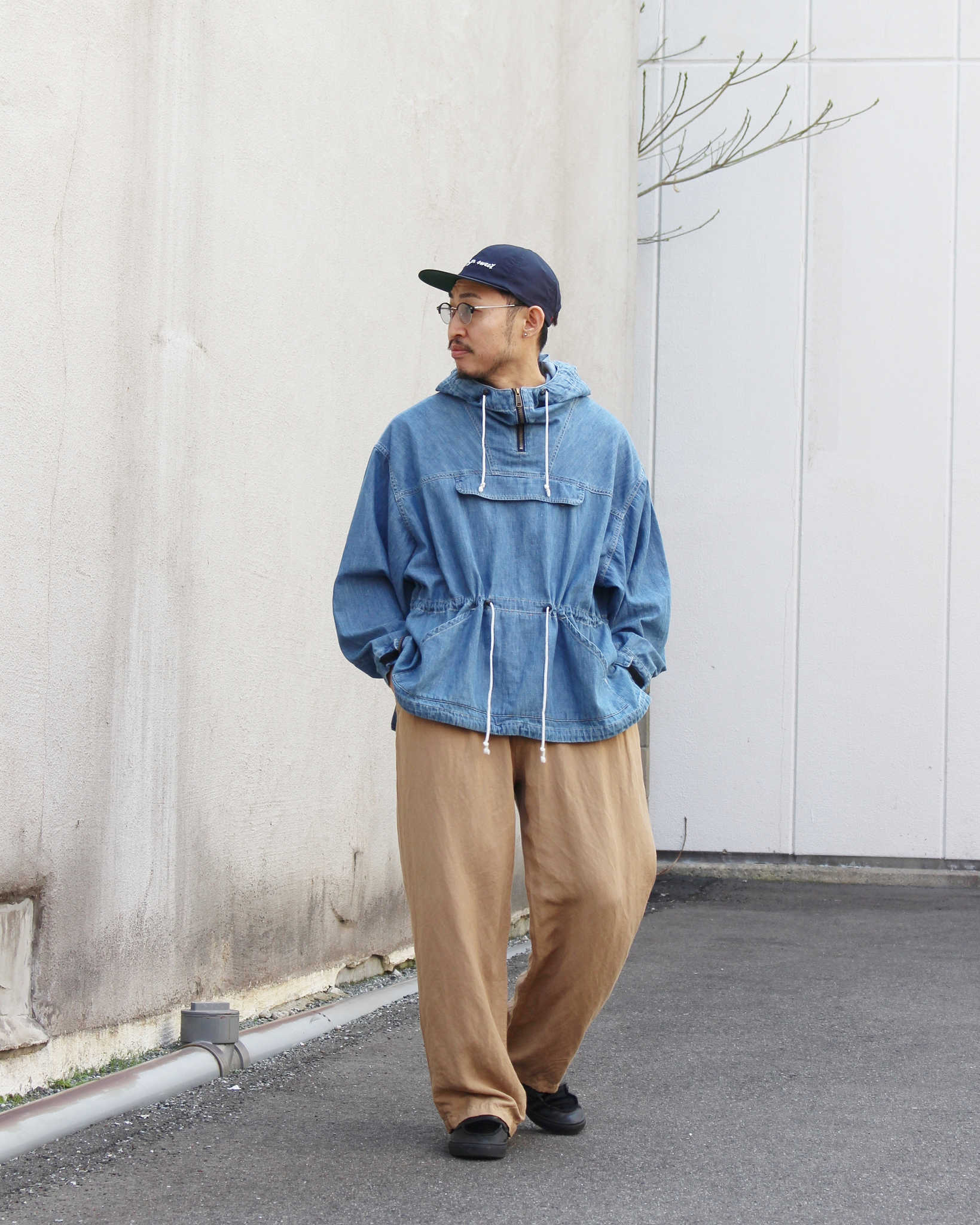 Nasngwam. ナスングワム / LABORER PANTS ラボラーパンツ (BEIGE ベージュ)