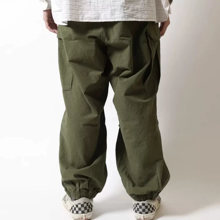 IMPRESTORE インプレストア / RANDY RIP | EASY TROUSERS ランディーリップイージートラウザー (OLIVE オリーブ)