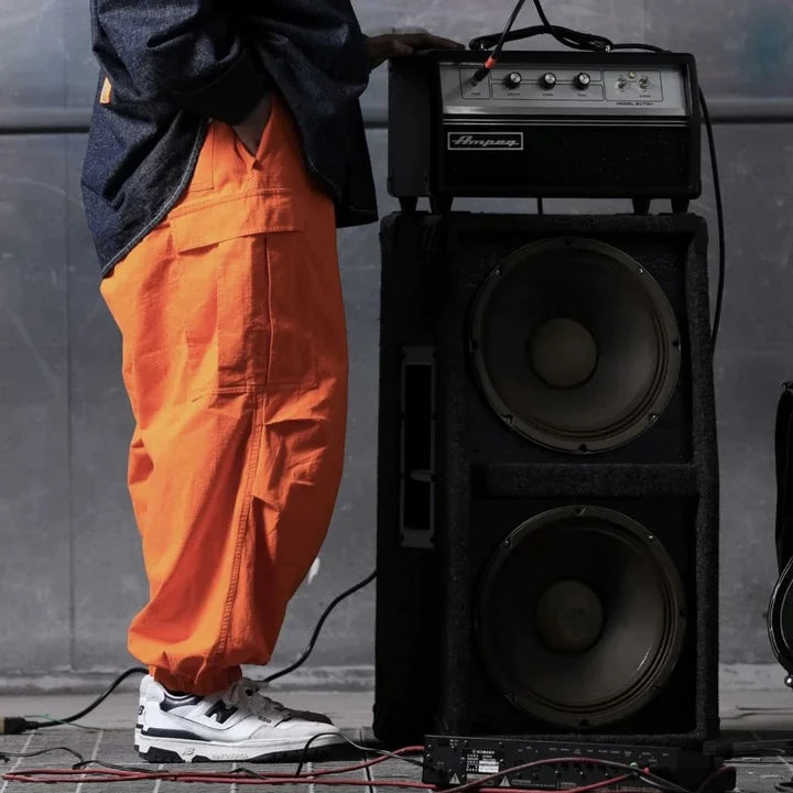 IMPRESTORE インプレストア / RANDY RIP | EASY TROUSERS ランディーリップイージートラウザーズ (ORANGE オレンジ)