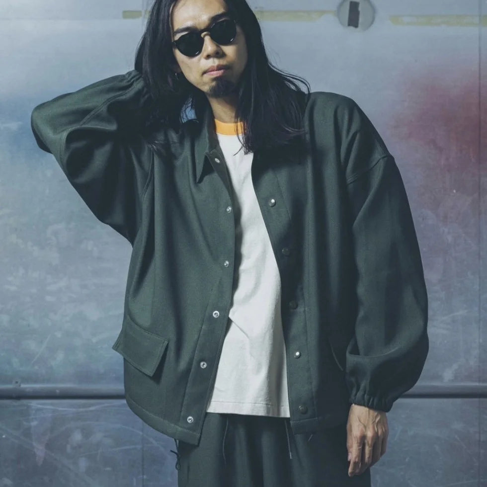 IMPRESTORE インプレストア / Al Powell | Coach Jacket パウエルコーチジャケット (GREEN グリーン)