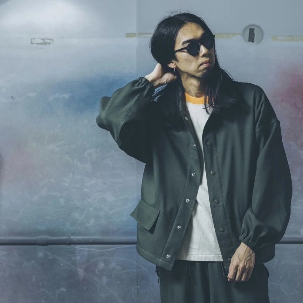 IMPRESTORE インプレストア / Al Powell | Coach Jacket パウエルコーチジャケット (GREEN グリーン)