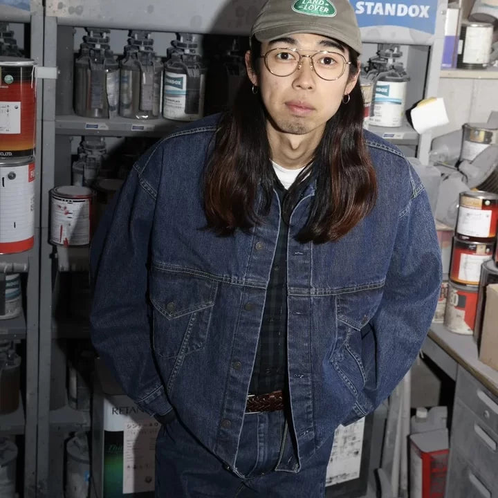 IMPRESTORE / MARY | DENIM TRUCKER COAT (INDIGO ViINTAGE WASH)