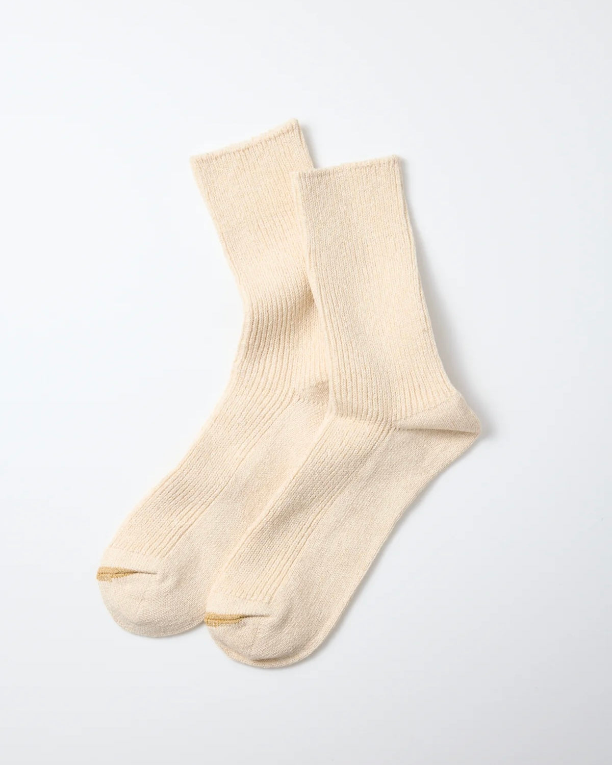 ROTOTO ロトト / WASHI & RECYCLED COTTON RIB CREW SOCKS ワシリサイクルコットンリブクルーソックス