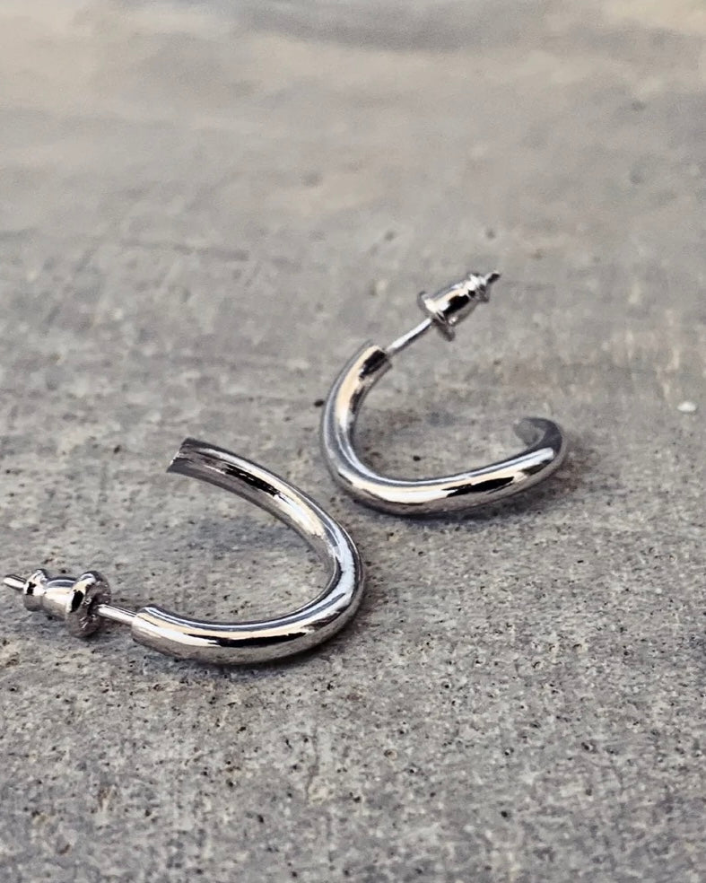 meian メイアン / sterling silver " FOOP pierce " フープピアス