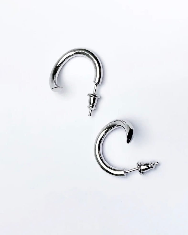 meian メイアン / sterling silver " FOOP pierce " フープピアス