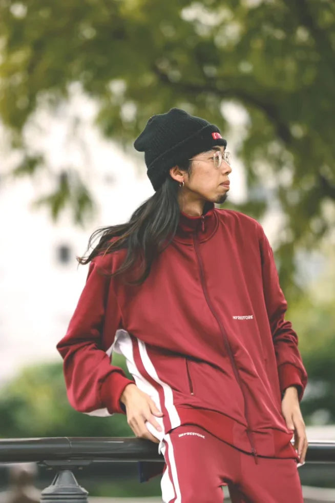 IMPRESTORE インプレストア / O’NEIL | BASKET JERSEY TOP バスケットジャージトップ (MAROON マルーン)