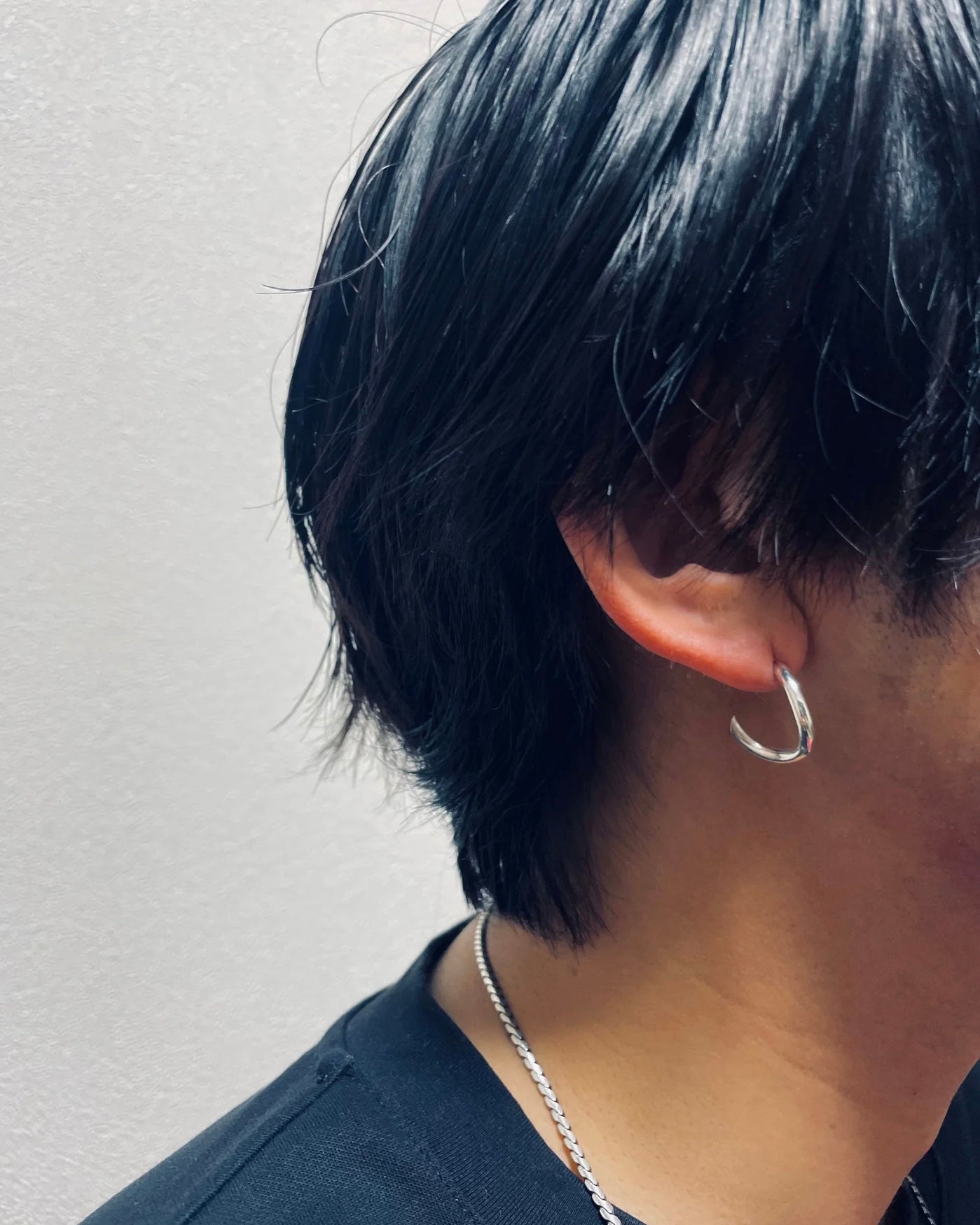 meian メイアン / sterling silver " FOOP pierce " フープピアス