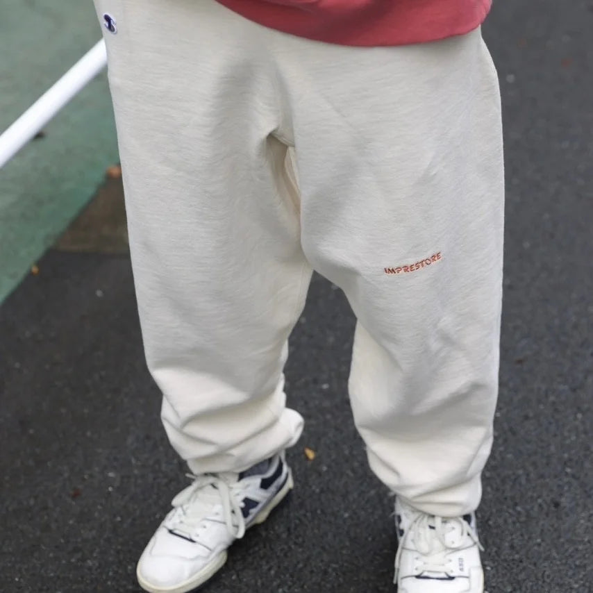 IMPRESTORE インプレストア / Mouth | ORIGINAL SWEAT PANTS オリジナルスウェットパンツ (WHITE ホワイト)