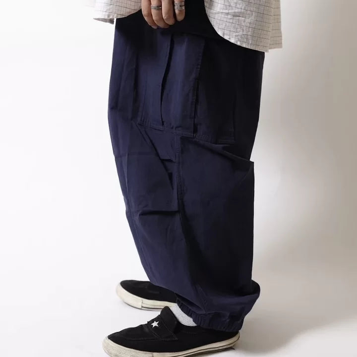 IMPRESTORE インプレストア / RANDY RIP | EASY TROUSERS ランディーリップイージートラウザーズ (NAVY ネイビー)