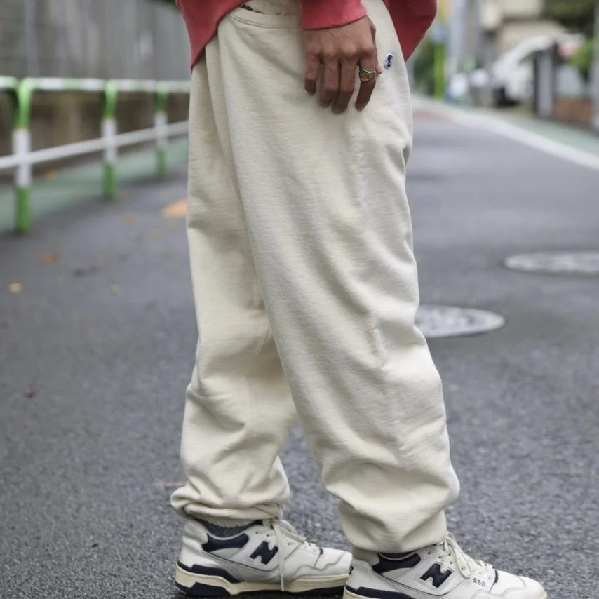 IMPRESTORE インプレストア / Mouth | ORIGINAL SWEAT PANTS オリジナルスウェットパンツ (WHITE ホワイト)