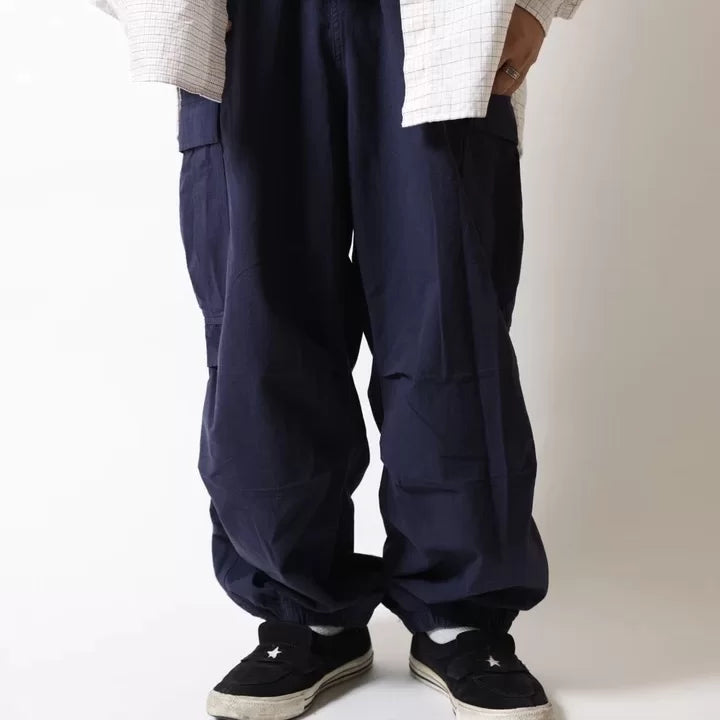 IMPRESTORE インプレストア / RANDY RIP | EASY TROUSERS ランディーリップイージートラウザー (NAVY ネイビー)