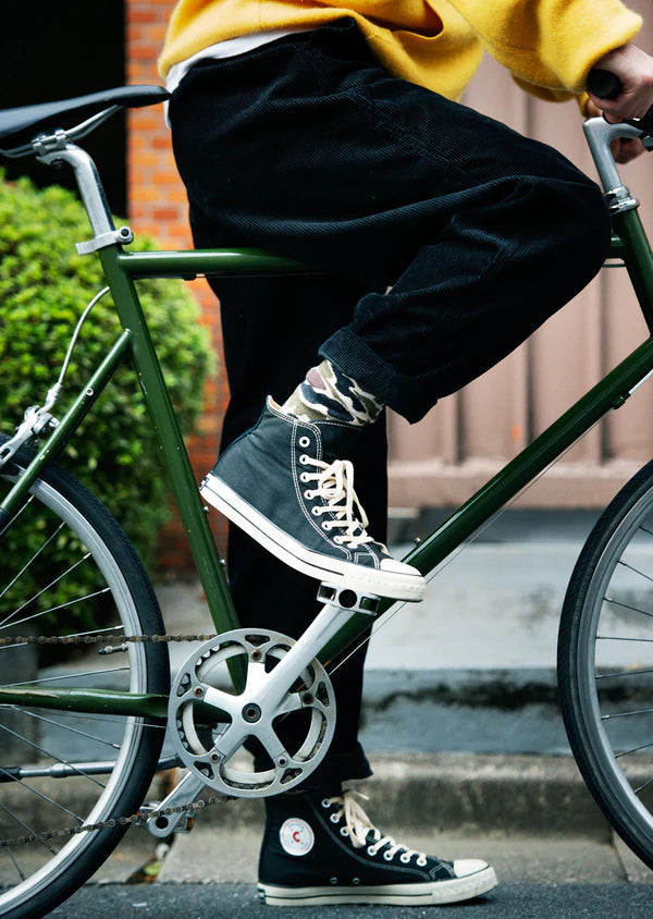 ROTOTO ロトト / PILE CAMO CREW SOCKS パイルカモクルーソックス
