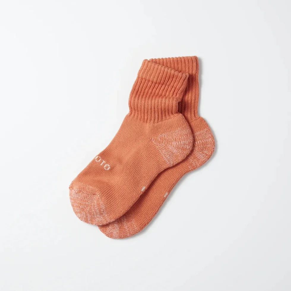 ROTOTO ロトト / EVERYDAY PILE MINI CREW SOCKS エブリデイパイルミニクルーソックス