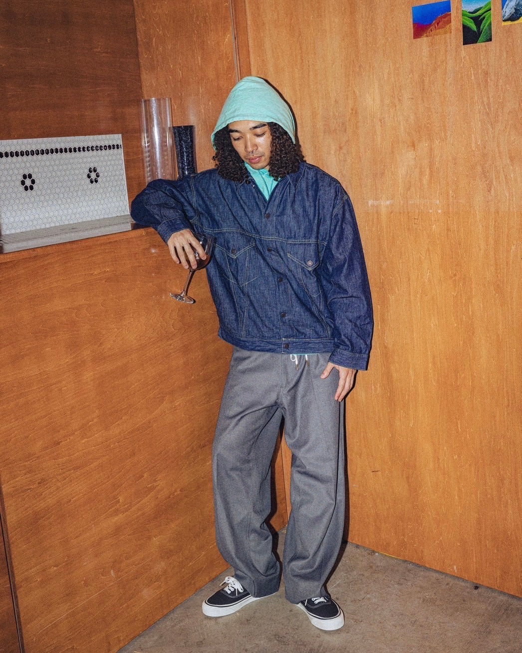 IMPRESTORE インプレストア / DOC-Prest | Frisco Pants -sta-prest twill フリスコパンツ (CHARCOAL チャコール)