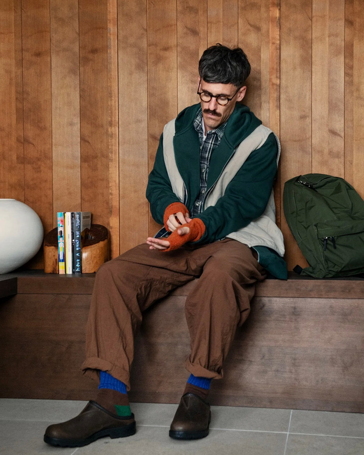 ROTOTO ロトト / SEAMLESS HAND WARMER "WOOL FLEECE" シームレスハンドウォーマーウールフリース