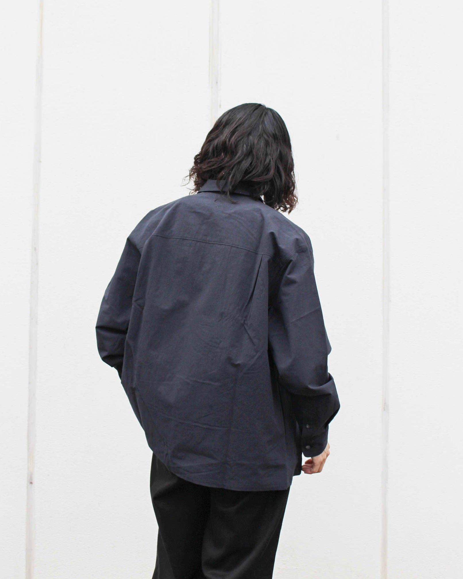LAMOND ラモンド / COTTON LINEN WASHER JACKET コットンリネンワッシャージャケット (SUMIKURO スミクロ)