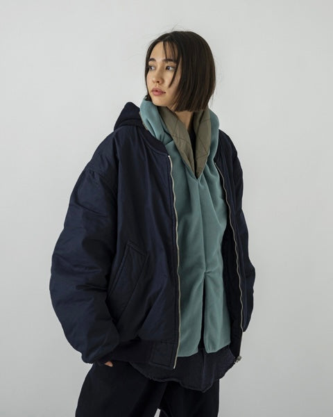 SUBLIME サブライム / 2WAY QUILT R/PONCHO 2ウエイキルトリバーシブルポンチョ