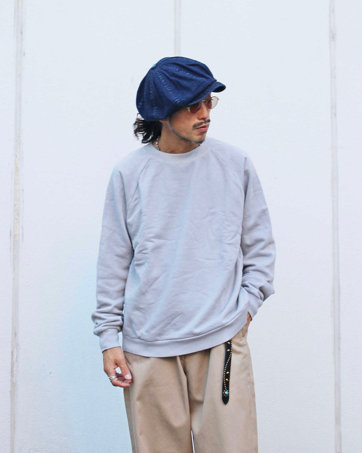 necessary or unnecessary ネセサリーオアアンネセサリー N.O.UN / HOT MAC RAGRAN ホットマックラグラン (GRAY グレー)