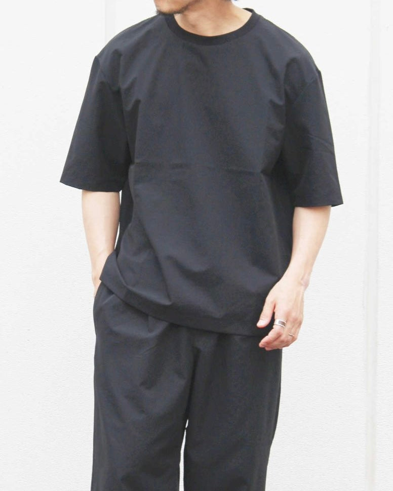 YONCA ヨンカ / COOL TECH TEE クールテックティー (BLACK ブラック)
