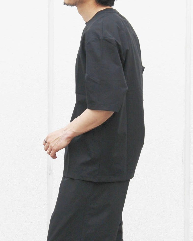 YONCA ヨンカ / COOL TECH TEE クールテックティー (BLACK ブラック)