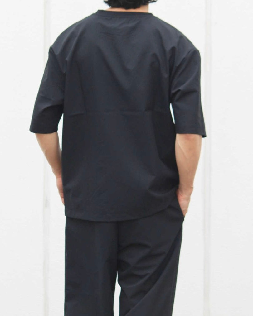 YONCA ヨンカ / COOL TECH TEE クールテックティー (BLACK ブラック)