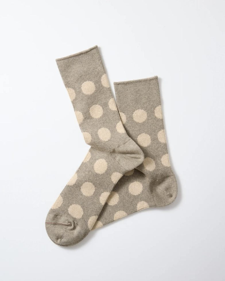 ROTOTO ロトト / PORTHOLE DOT SOCKS ポートホール ドット ソックス