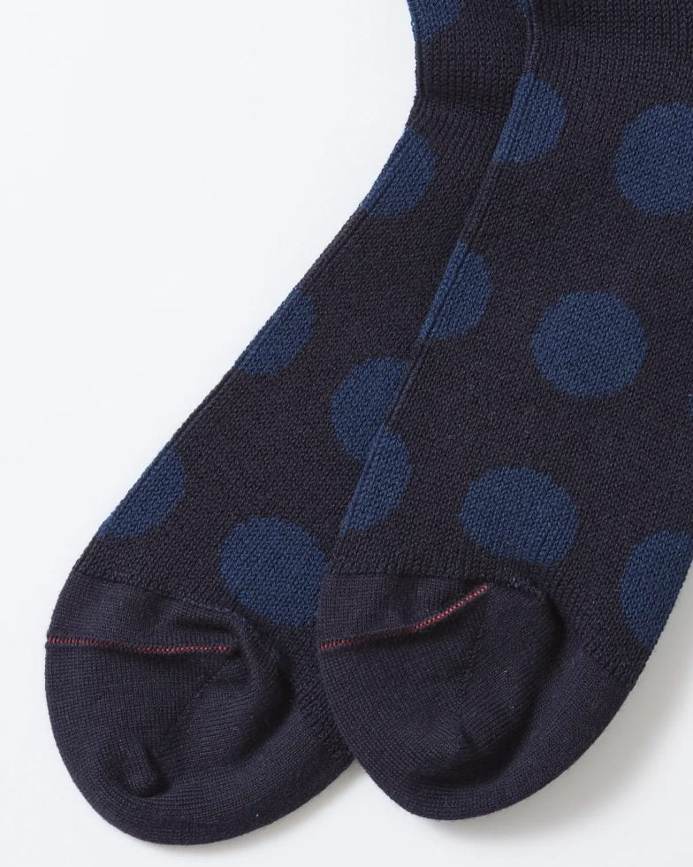 ROTOTO ロトト / PORTHOLE DOT SOCKS ポートホール ドット ソックス