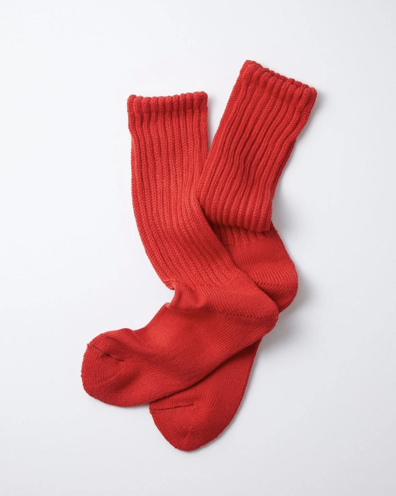 ROTOTO ロトト / LOOSE PILE CREW SOCKS ルーズパイルソックス