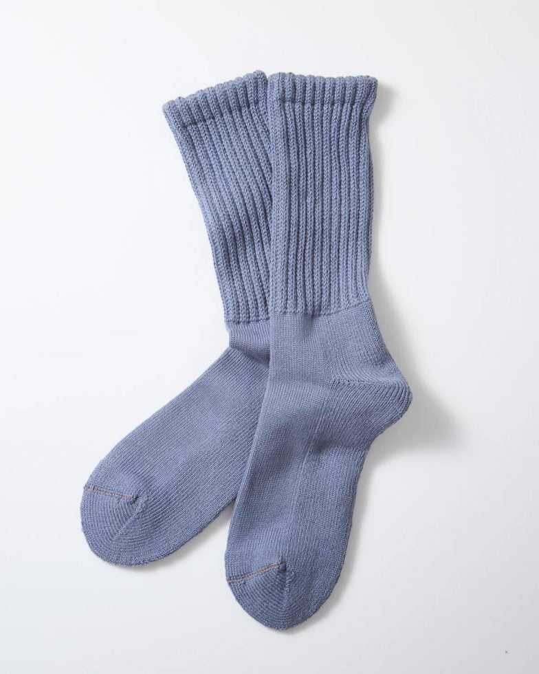 ROTOTO ロトト / LOOSE PILE CREW SOCKS ルーズパイルソックス