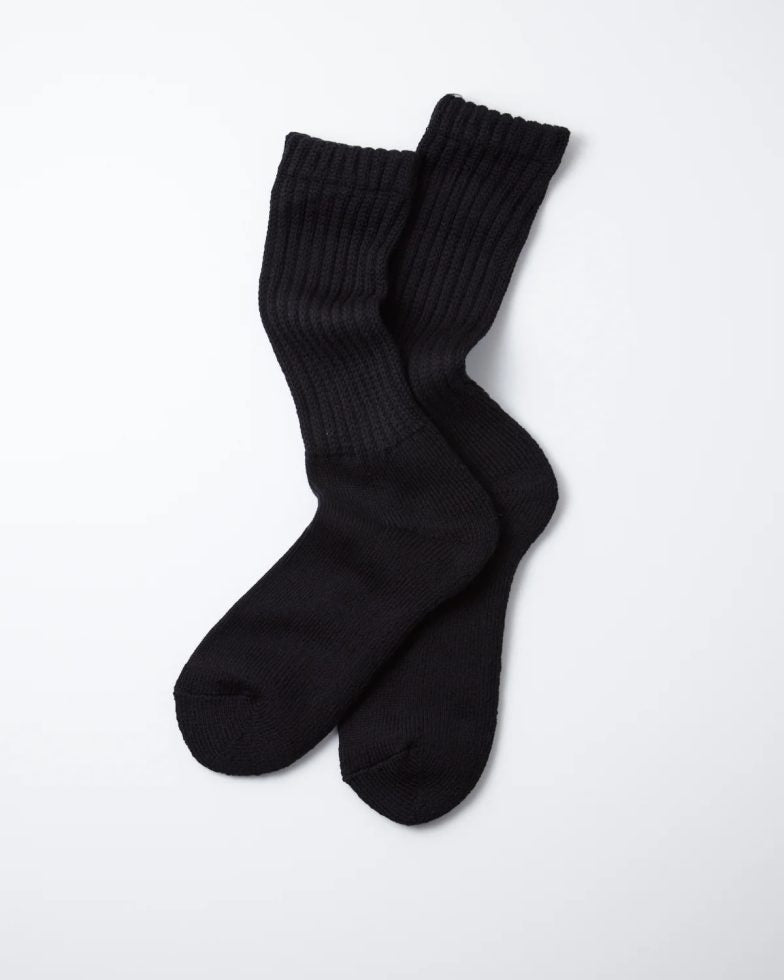 ROTOTO ロトト / LOOSE PILE CREW SOCKS ルーズパイルソックス