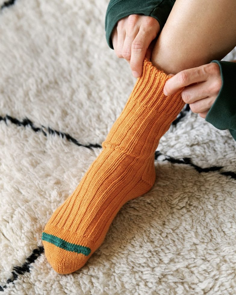 ROTOTO ロトト / CHUNKY RIBBED CREW SOCKS チャンキーリブクルーソックス