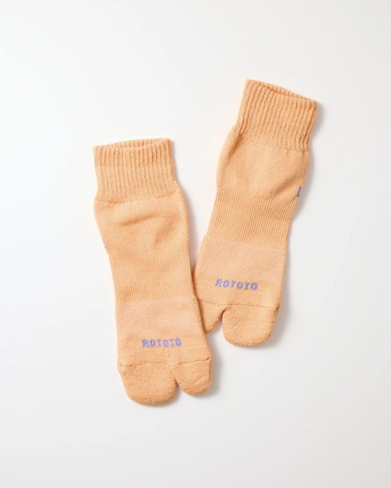 ROTOTO ロトト / WASHI TABI PILE ANKLE SOCKS ワシタビパイルソックス