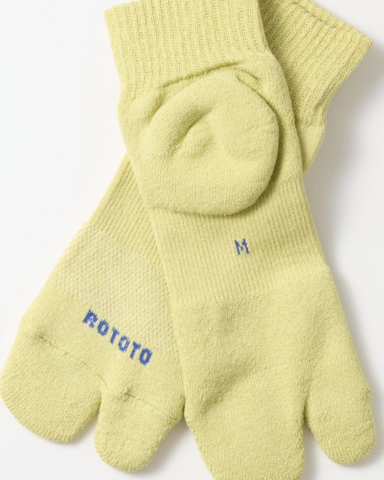 ROTOTO ロトト / WASHI TABI PILE ANKLE SOCKS ワシタビパイルソックス