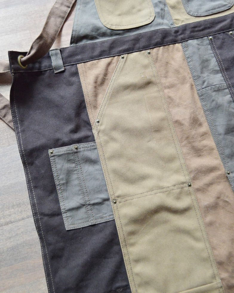 Nasngwam.×米屋ながはら ナスングワム / FACTORY APRON ファクトリーエプロン (BROWN ブラウン)