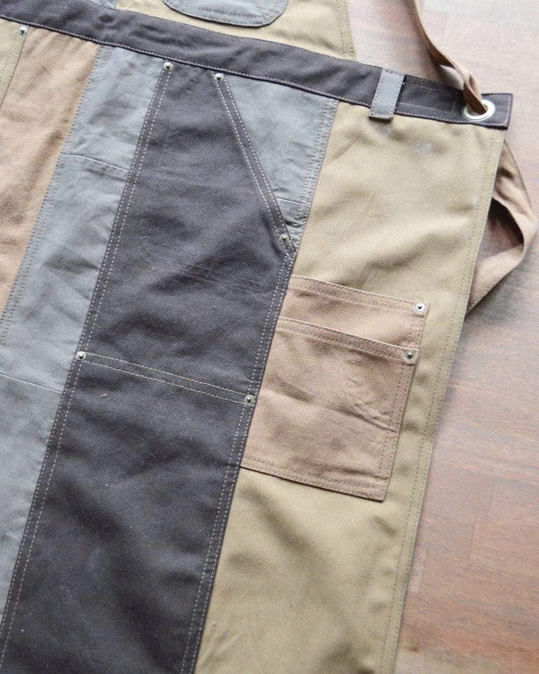 Nasngwam.×米屋ながはら ナスングワム / FACTORY APRON ファクトリーエプロン (BROWN ブラウン)
