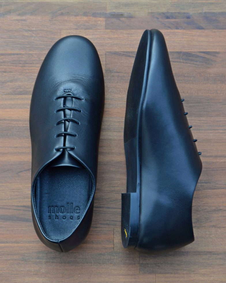 molle shoes モールシューズ / ELASTICCORD JAZZ エラスティックコードジャズ (BLACK ブラック) (コピー)