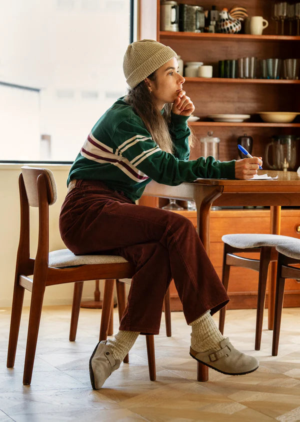 ROTOTO ロトト / RECYCLED COTTON MARL SOCKS リサイクルコットンマールソックス