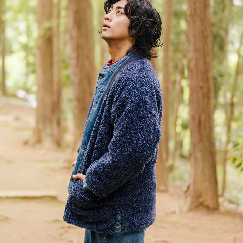 GOHEMP ゴーヘンプ / HAORI JACKET ハオリジャケット (NAVY ネイビー)
