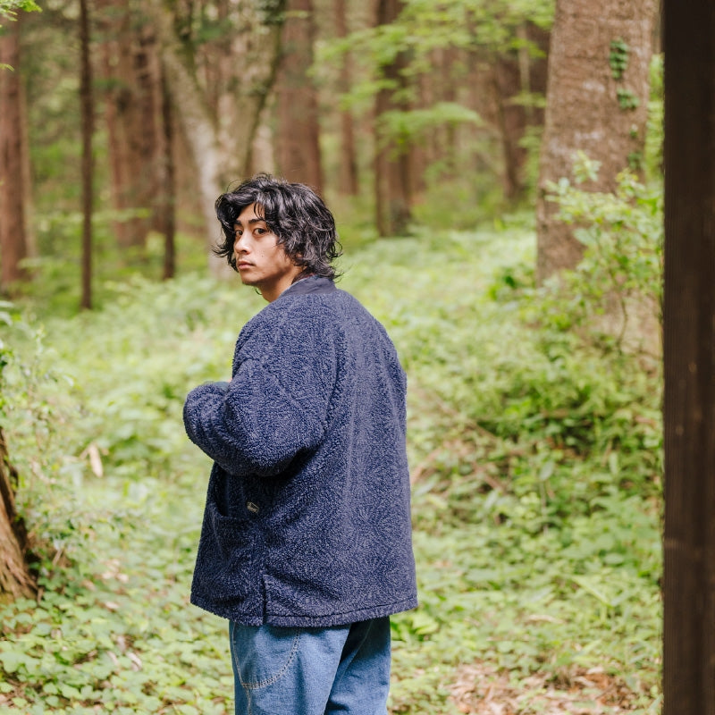 GOHEMP ゴーヘンプ / HAORI JACKET ハオリジャケット (NAVY ネイビー)