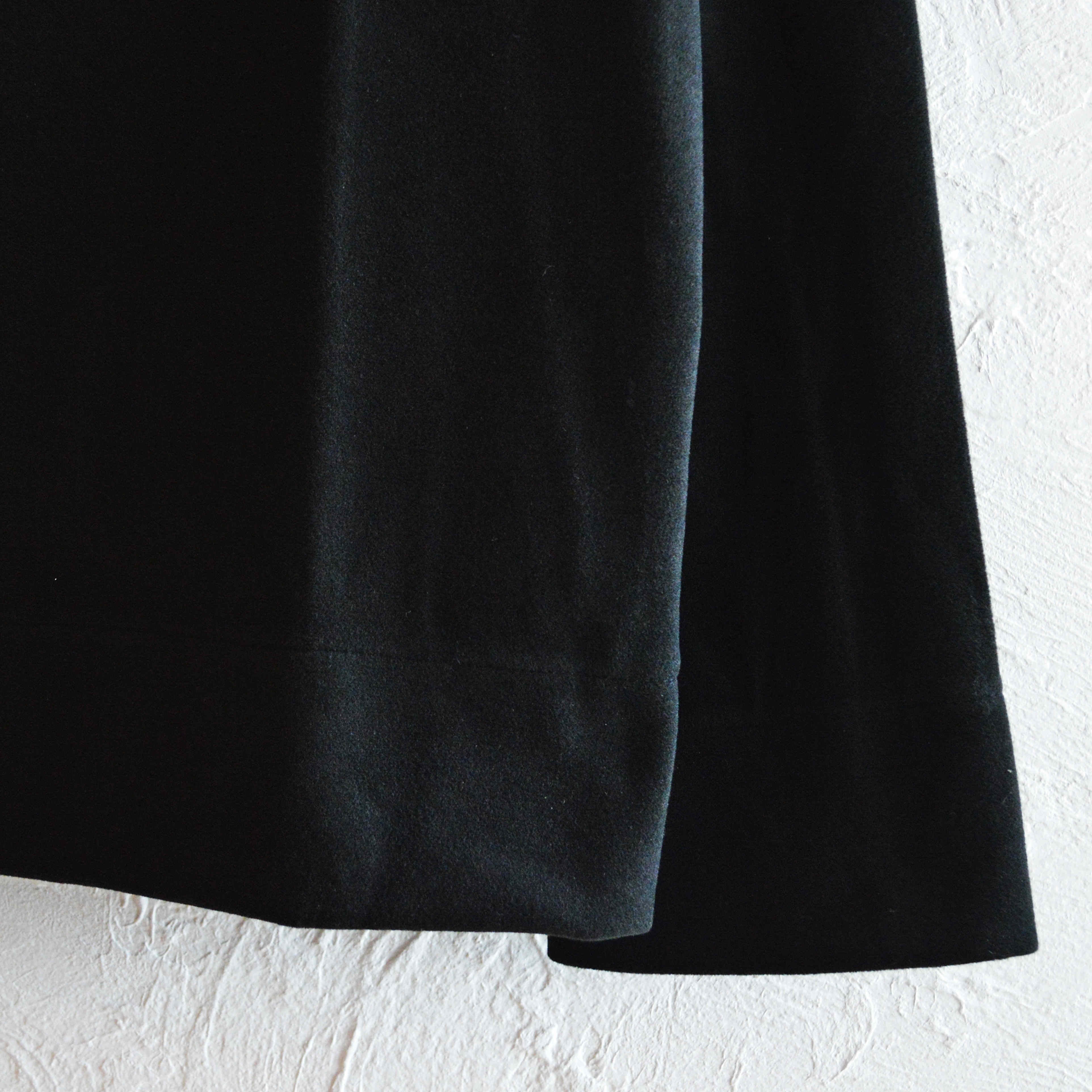 LAMOND ラモンド / LOUNGE SUEDE HIGH NECK ラウンジスエードハイネック (BLACK ブラック)