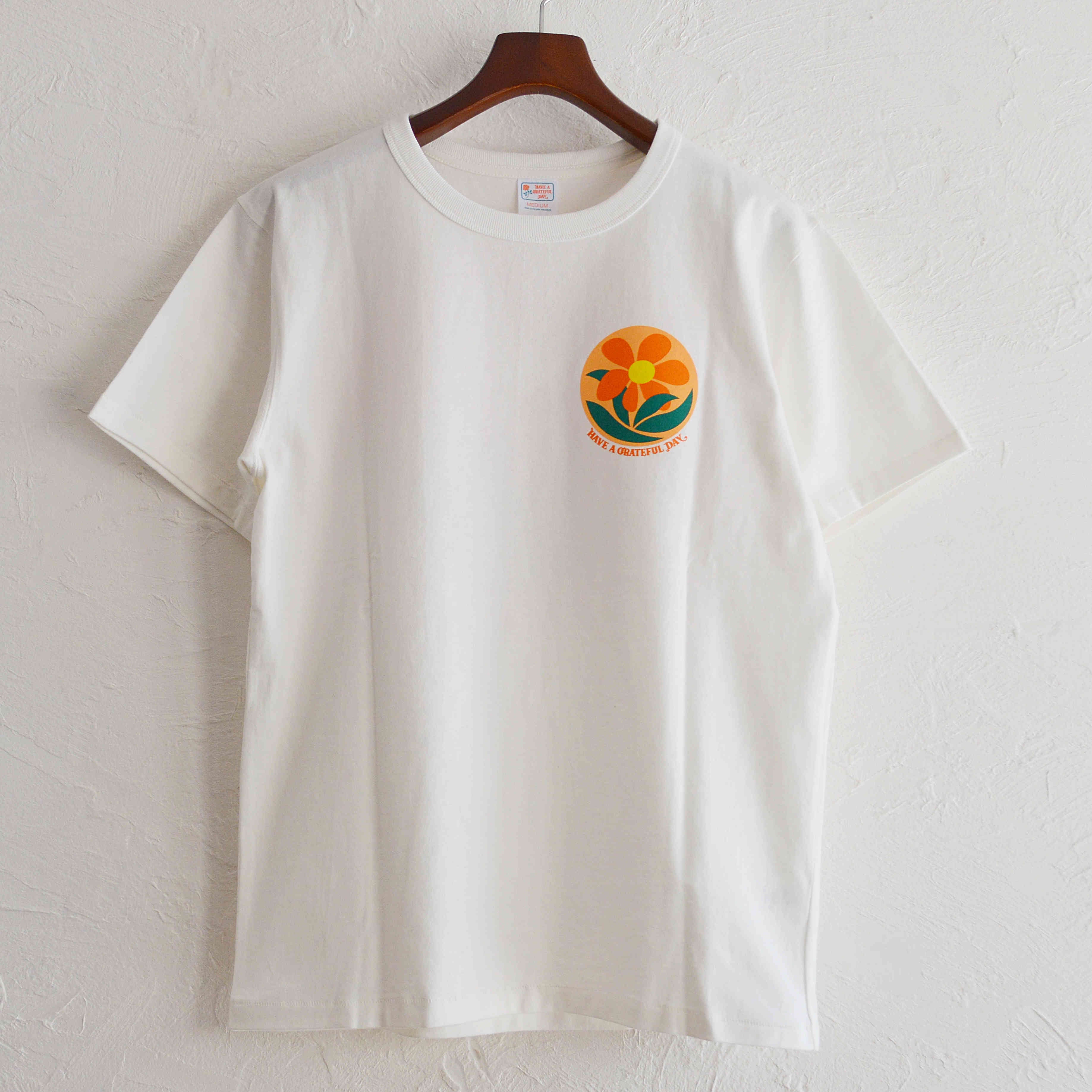 HAVE A GRATEFUL DAY ハブアグレイトフルデイ / T-SHIRT -SYMBOL#1 (WHITE ホワイト)