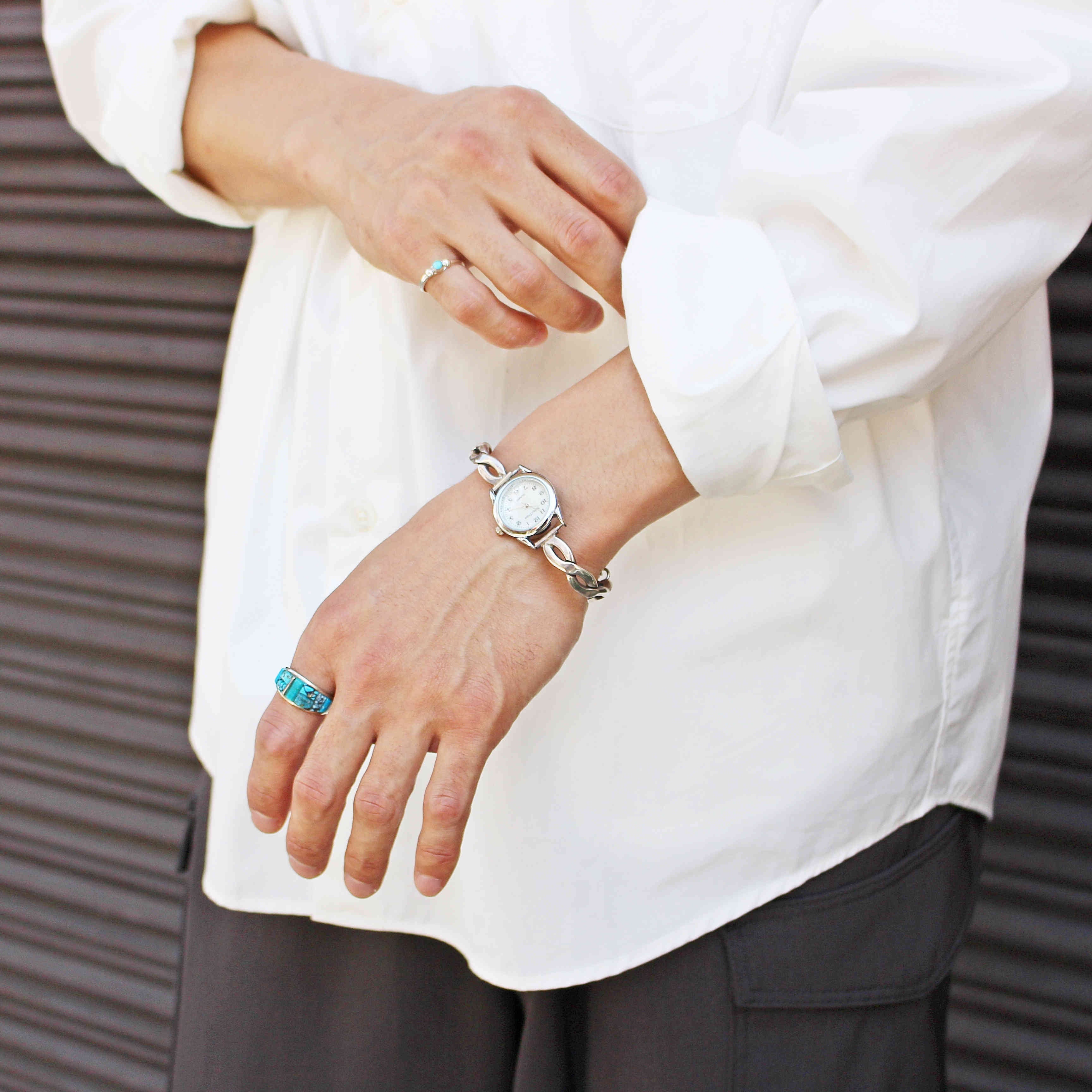 Indian jewelry インディアンジュエリー / Navajo WRIST WATCH ナバホ族リストウォッチ